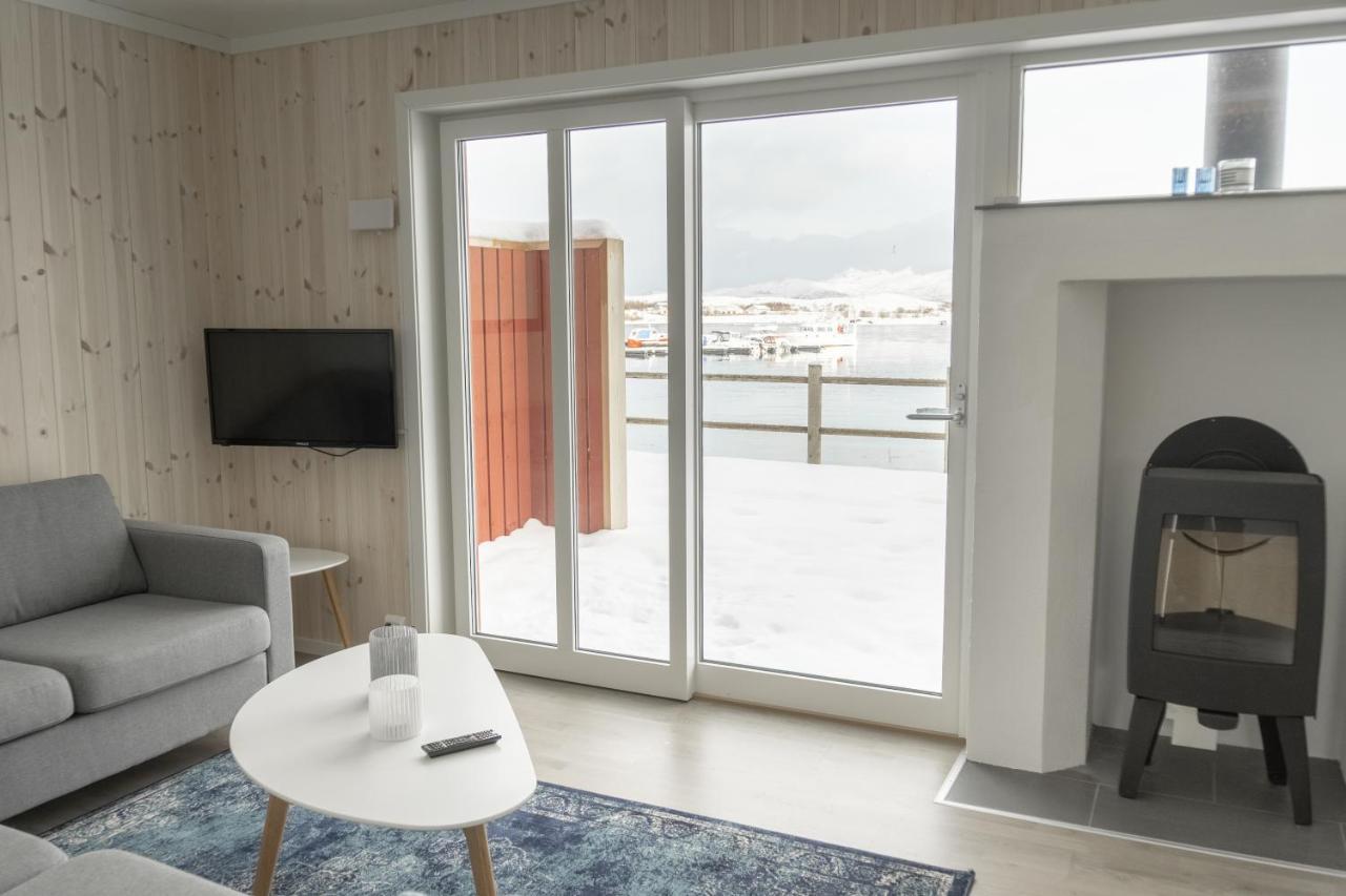 Brand New Nappstraumen Seaview Cabin Villa Gravdal  Esterno foto