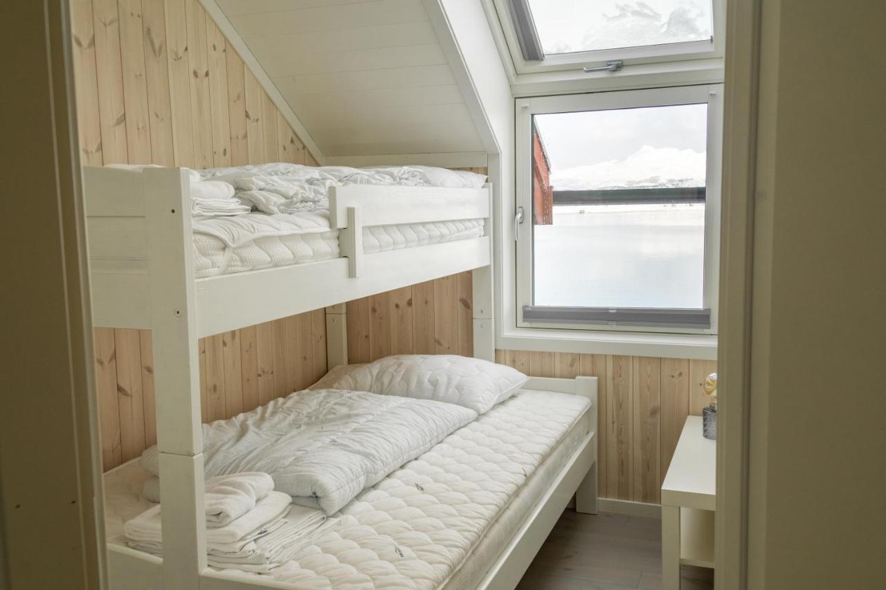 Brand New Nappstraumen Seaview Cabin Villa Gravdal  Esterno foto